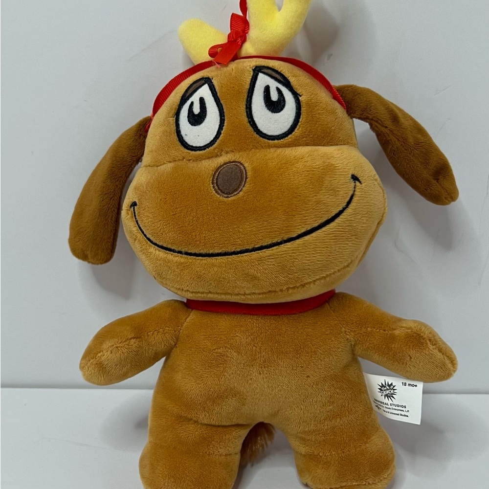 Universal Studios Dr. Seuss How The Grinch Stole Christmas 9" Plush Dog Max